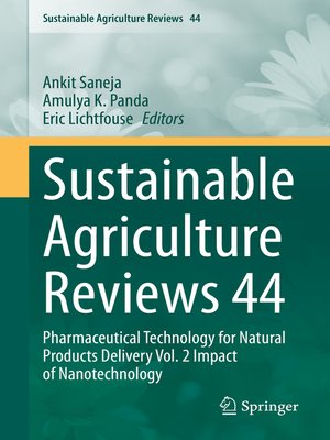 cover image of Sustainable Agriculture Reviews 44